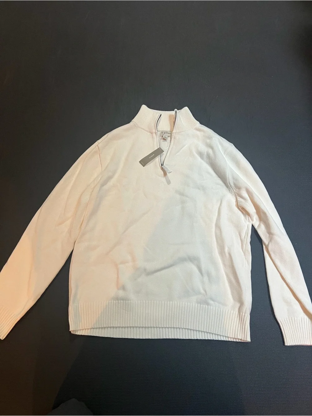 J. Crew zip amount fabric